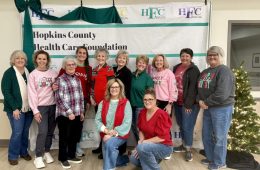 Breast Cancer Support Group Gathers for a Speaker and Christmas Potluck