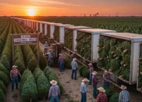 Texas Christmas Tree Industry Booms as Nation Sees Sharp Decline