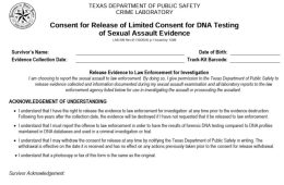 Texas Launches New Program Aimed at Increasing Sexual Assault Reporting