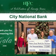 City National Bank is Just One of Many Hopkins County Healthcare Foundation 2026 Gala Sponsors