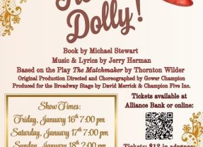 The Topic on This Second Cup Of Coffee is the Hello, Dolly! Production Being Held January 16th – 18th