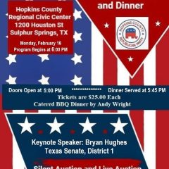 Hopkins County GOP President’s Day Candidate Forum to be Held February 16th