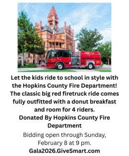 Bid for the Ride of a Lifetime: Firetruck Expedition including Donuts