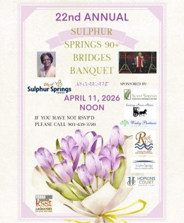 There’s Still Time to RSVP to Attend the 90+ Bridges Banquet