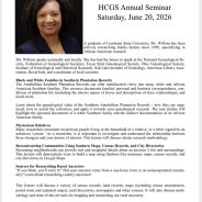 Hopkins County Genealogical Society Annual Seminar Planned for June 20th