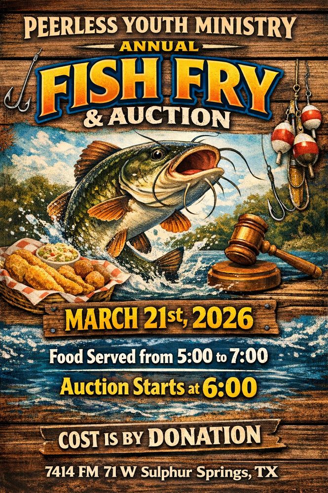 Peerless Youth Fish Fry and Auction March 2026