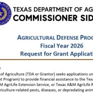 Sid Miller Launches ‘AgDefence’ Grant Program