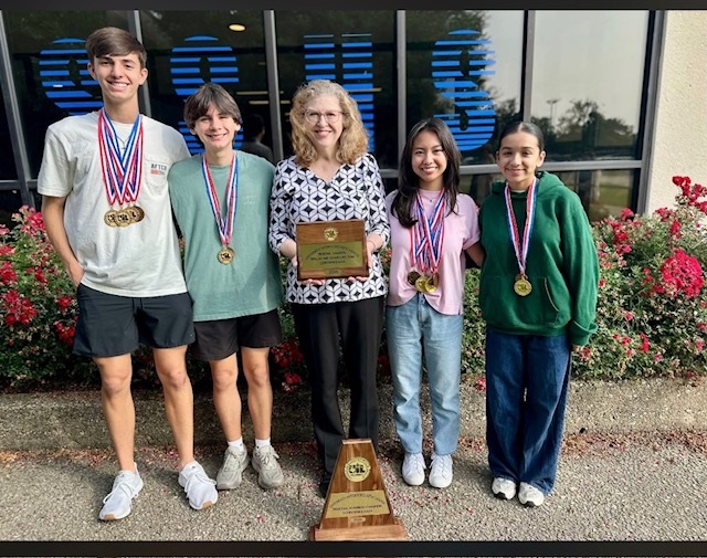 2026 Sulphur Springs Texas High School UIL Academic Team April 2026 Picture 3 Photo is from SSISD's facebook page