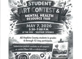 The CRCG Student Art Contest and Mental Health Resource Fair was Held May 7th