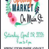 Sulphur Springs Downtown Business Alliance Announces the Next Spring Market on Main to be Held April 18th