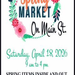 Sulphur Springs Downtown Business Alliance Announces the Next Spring Market on Main to be Held April 18th