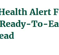Great Value Chicken Nuggets Suspected Lead Contamination